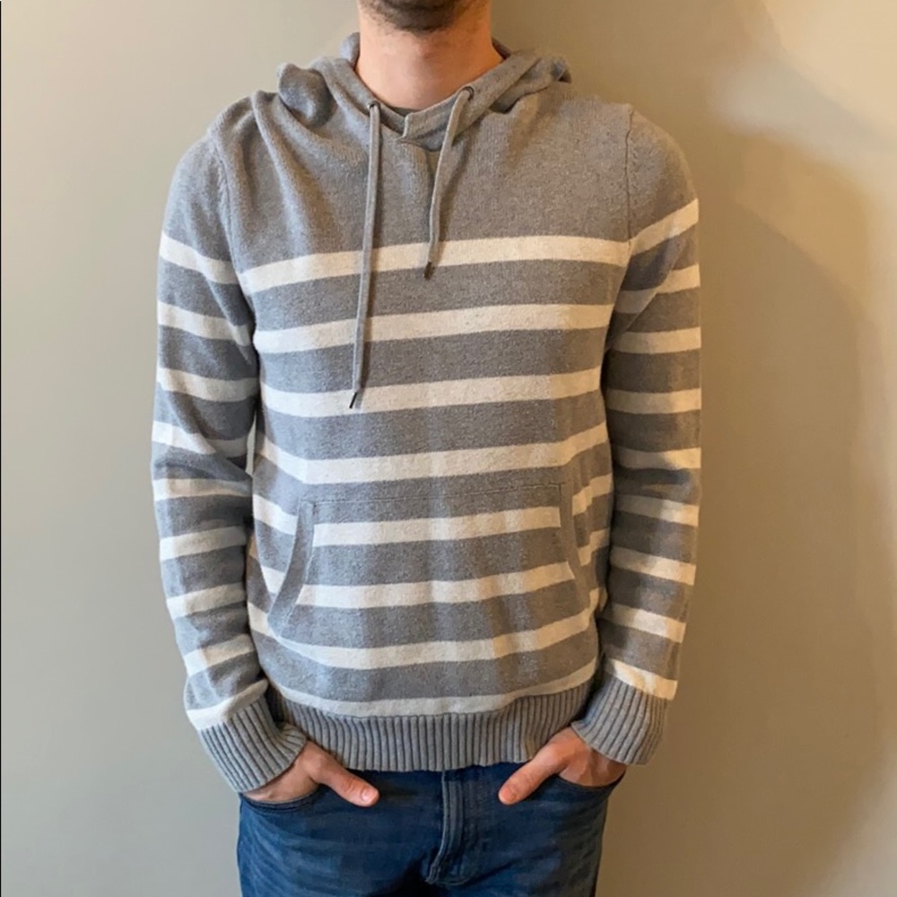 Gap striped sweater hoodie